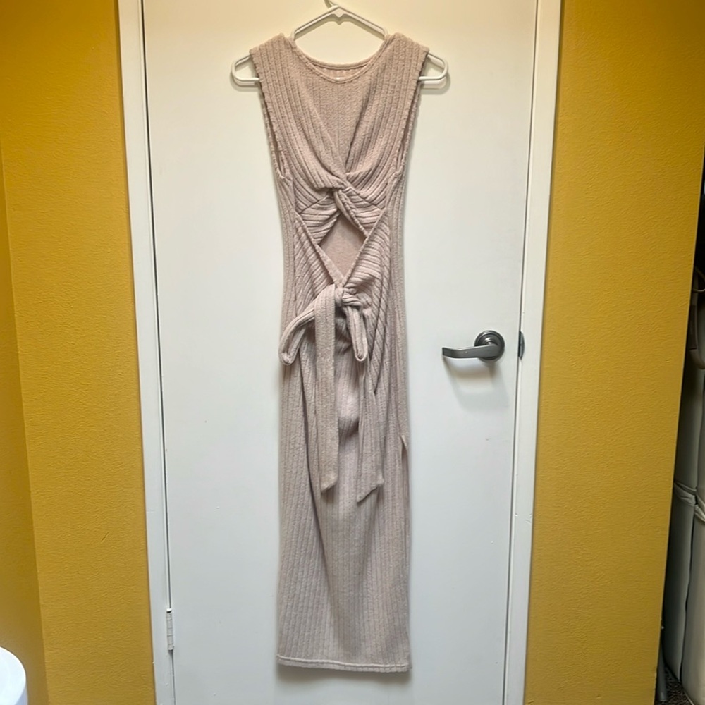 Woman fitted dress
